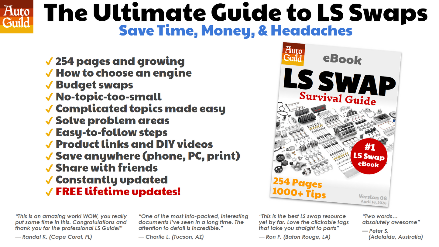 eBook: LS Swap "Survival Guide"