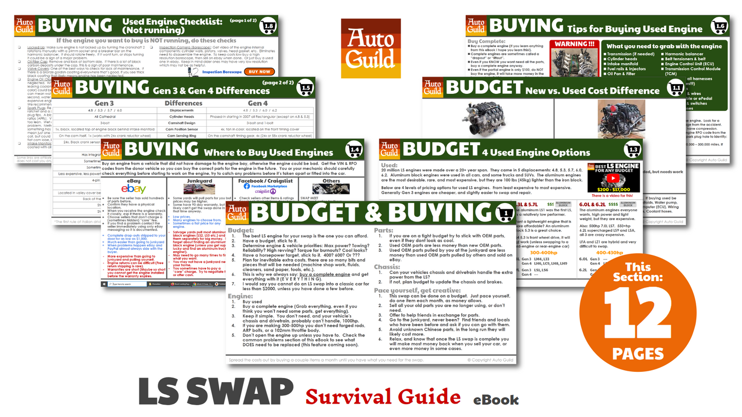 eBook: LS Swap "Survival Guide"