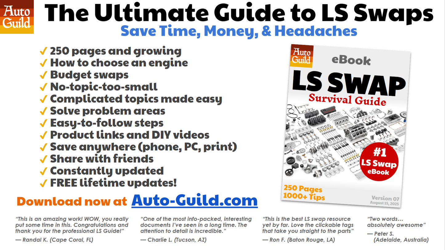 eBook: LS Swap "Survival Guide"