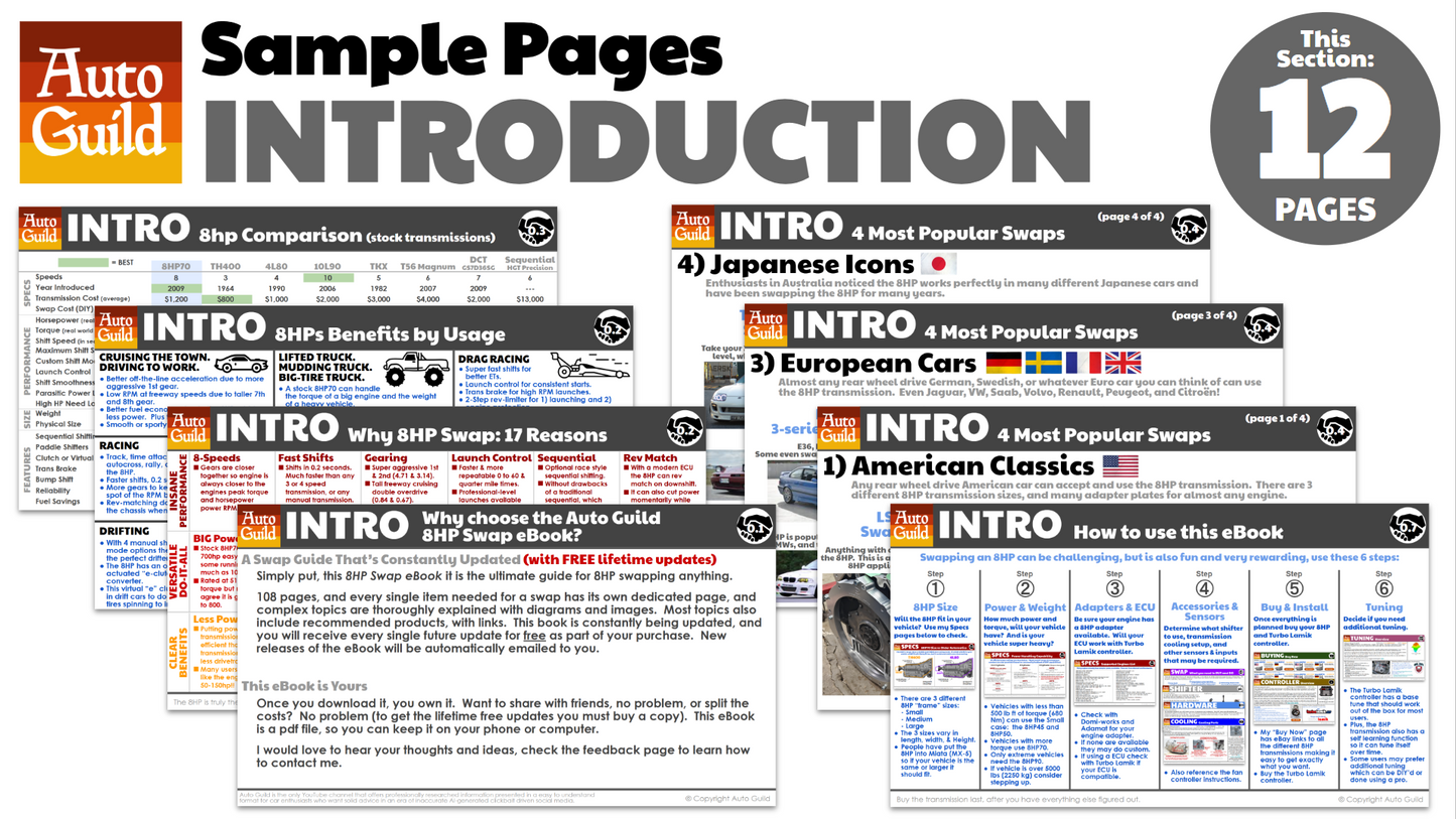 eBook: 8HP Transmission Swap