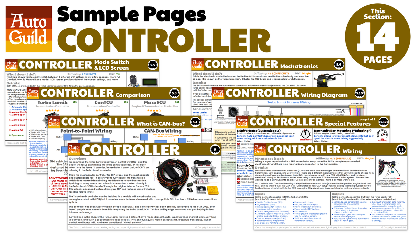 eBook: 8HP Transmission Swap