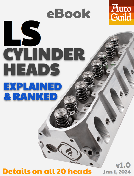 LS Cylinder Heads eBook.  All 20 LS cylinder heads explained and ranked.  
