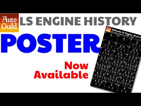 Ls Engine Time Line LS Engine History (Poster) – Auto Guild